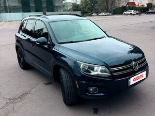 2015 Volkswagen Tiguan I Рестайлинг, синий, 1700000 рублей, вид 2