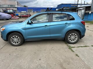 2013 Mitsubishi ASX I Рестайлинг, голубой, 1000000 рублей, вид 2