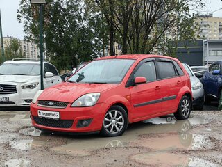2007 Ford Fiesta Mk5, красный, 389000 рублей, вид 1