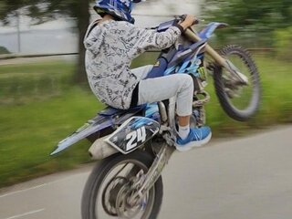2012 Yamaha YZ250F, синий, 270000 рублей, вид 1