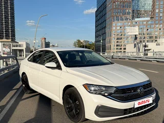 2022 Volkswagen Jetta VII Рестайлинг, белый, 1700000 рублей, вид 1