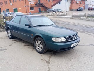 1996 Audi A6 I (C4), зелёный, 415000 рублей, вид 2