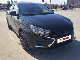 2019 Lada (ВАЗ) Vesta I, чёрный, 990000 рублей, вид 5