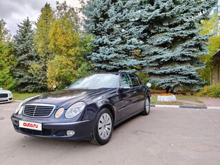 2002 Mercedes-Benz E-Класс 240 III (W211, S211), синий, 650000 рублей, вид 1