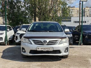 2010 Toyota Corolla X (E140, E150) Рестайлинг, серебристый, 539000 рублей, вид 2