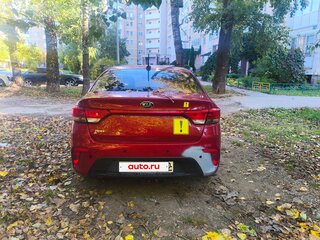 2019 Kia Rio IV, пурпурный, 1200000 рублей, вид 5