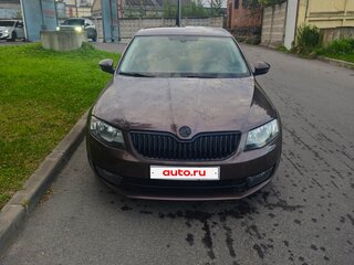 2013 Skoda Octavia III (A7), коричневый, 1100000 рублей, вид 2
