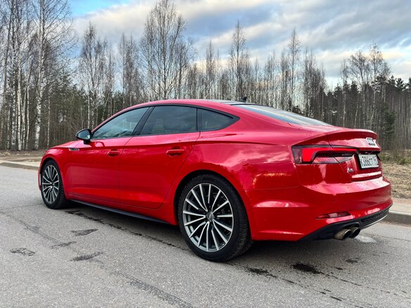 2019 Audi A5 II (F5), красный - вид 7