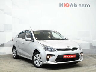 2019 Kia Rio IV, серебристый, 1350000 рублей, вид 3