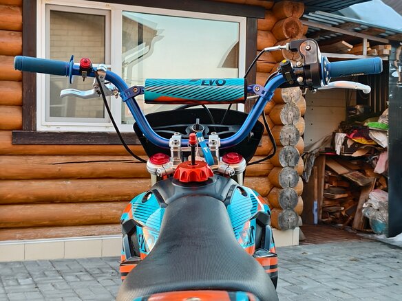 2024 Kayo Evolution YX140EM, красный, 75000 рублей - вид 6