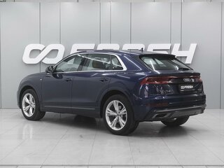 2018 Audi Q8 55 TFSI I (4M), синий, 4699999 рублей, вид 2