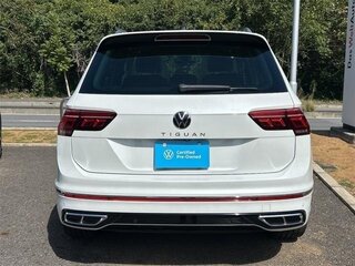 2021 Volkswagen Tiguan II Рестайлинг, белый, 1720000 рублей, вид 4