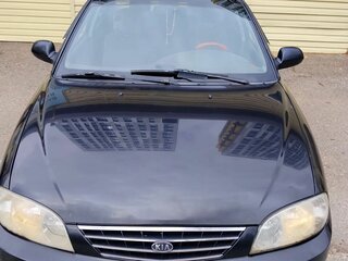 2008 Kia Spectra I Рестайлинг 2, чёрный, 285000 рублей, вид 1