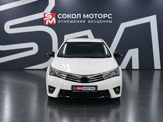 2013 Toyota Corolla XI (E160, E170, E180), белый, 1239900 рублей, вид 3