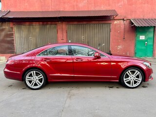 2014 Mercedes-Benz CLS 250 BlueTEC II (C218) Рестайлинг, красный, 3400000 рублей, вид 5