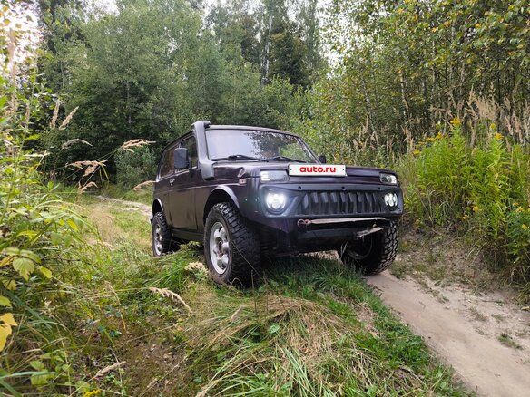 2002 Lada (ВАЗ) 2121 (4x4) I Рестайлинг, фиолетовый
