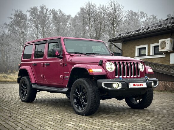 2021 Jeep Wrangler IV (JL), пурпурный, 3000000 рублей - вид 5