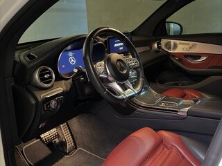 2021 Mercedes-Benz GLC Coupe AMG 43 AMG I (C253) Рестайлинг, белый, 7200000 рублей, вид 4