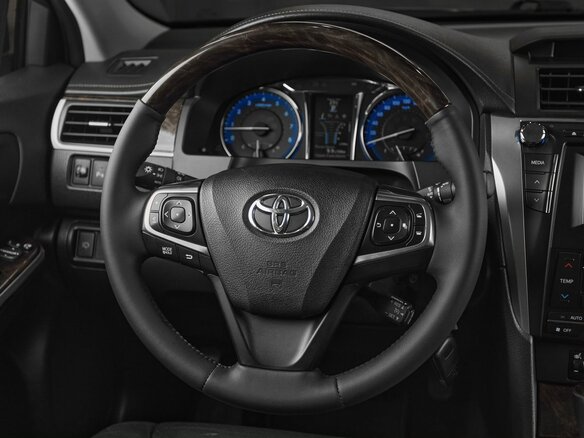 2016 Toyota Camry VII (XV50) Рестайлинг, синий - вид 9