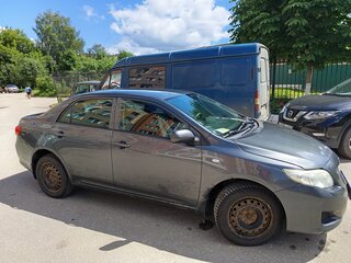 2008 Toyota Corolla AMT X (E140, E150), серый, 640000 рублей, вид 2