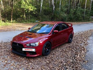 2009 Mitsubishi Lancer Evolution X, красный, 3600000 рублей, вид 1
