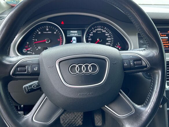 2014 Audi Q7 I (4L) Рестайлинг, коричневый - вид 8