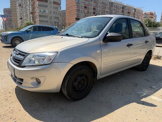 2018 Lada (ВАЗ) Granta I, серебристый, 375000 рублей, вид 1
