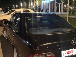 2001 Mercedes-Benz E-Класс 240 II (W210, S210) Рестайлинг, чёрный, 850000 рублей, вид 5