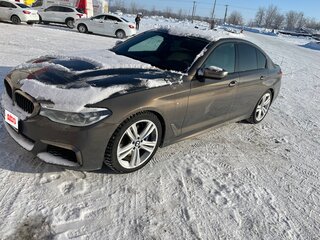 2018 BMW 5 серии M550i xDrive VII (G30/G31/G38), коричневый, 4690000 рублей, вид 5