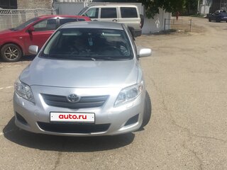 2008 Toyota Corolla X (E140, E150), серебристый, 950000 рублей, вид 1