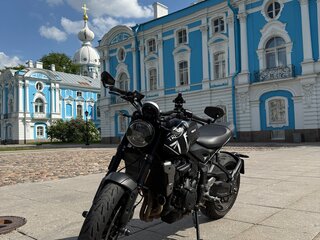 2022 Triumph Trident 660, чёрный, 900000 рублей, вид 4