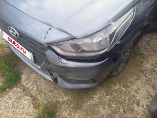 2018 Hyundai Solaris II, серый, 865260 рублей, вид 4