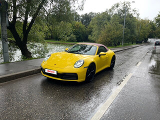 2020 Porsche 911 Carrera VIII (992), жёлтый, 14550000 рублей, вид 3