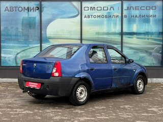 2006 Renault Logan I, синий, 155000 рублей, вид 5
