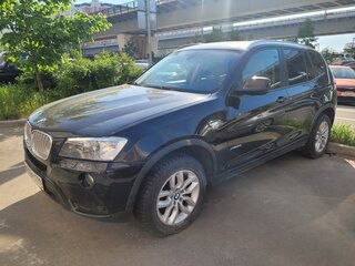 2013 BMW X3 28i xDrive II (F25), чёрный, 2550000 рублей, вид 2