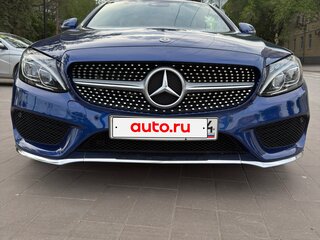 2017 Mercedes-Benz C-Класс 200 IV (W205), синий, 3400000 рублей, вид 2