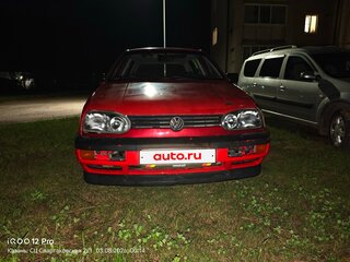 1994 Volkswagen Golf III, красный, 115000 рублей, вид 3