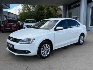 2014 Volkswagen Jetta VI Рестайлинг, белый, 1250000 рублей, вид 1