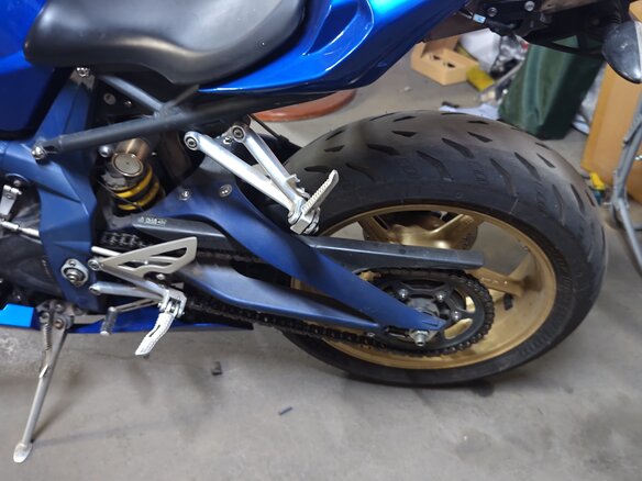 2010 Triumph Daytona 675, синий, 530000 рублей - вид 5