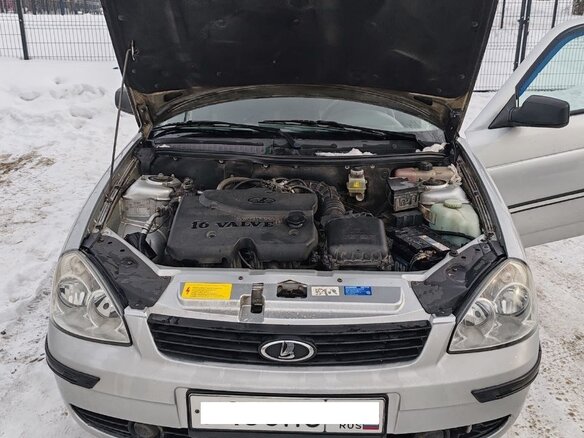 2009 Lada (ВАЗ) Priora I, серебристый, 400000 рублей - вид 2