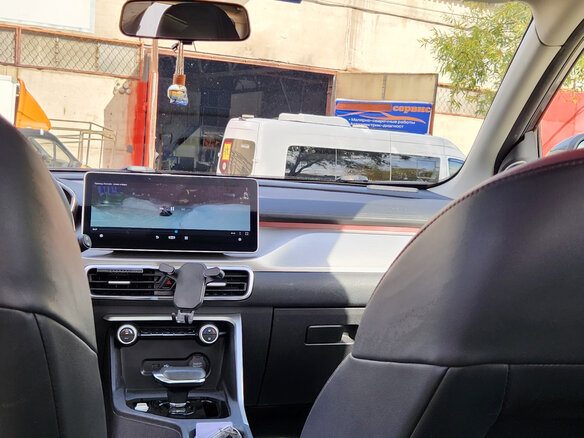 2021 Geely Binyue I Рестайлинг, серый, 1450000 рублей - вид 6