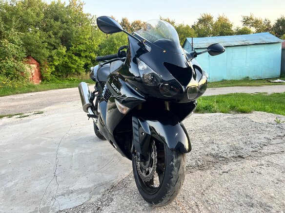 2011 Kawasaki ZZR 1400, чёрный, 699000 рублей - вид 5