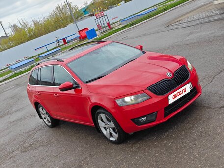 2014 Skoda Octavia III (A7), красный, 1550000 рублей, вид 1