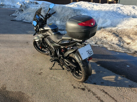 2022 Bajaj Pulsar NS 200, серый, 230000 рублей, вид 3