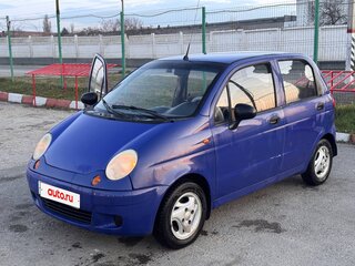 2006 Daewoo Matiz I Рестайлинг, синий, 360000 рублей, вид 1