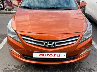 2014 Hyundai Solaris I Рестайлинг, оранжевый, 850000 рублей, вид 1