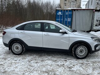 2024 Lada (ВАЗ) Vesta Cross I Рестайлинг (NG), серебристый, 1300000 рублей, вид 4
