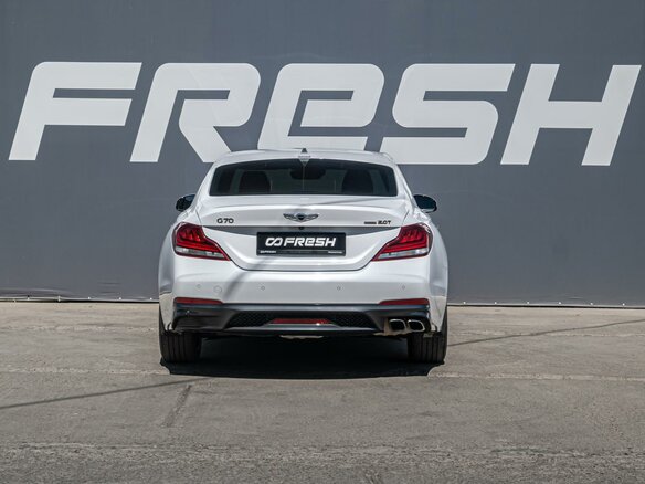 2018 Genesis G70 I, белый - вид 3