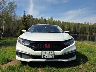 2020 Honda Civic X Рестайлинг, белый, 1350000 рублей, вид 1