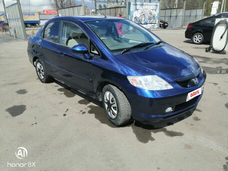 2003 Honda City IV, синий, 350000 рублей, вид 5